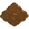 Ekena Millwork Piedmont Ceiling Medallion, Hand-Painted Smokey Topaz, 37"W x 26"H x 1 3/8"P CM37X26PESTF - alternate 2